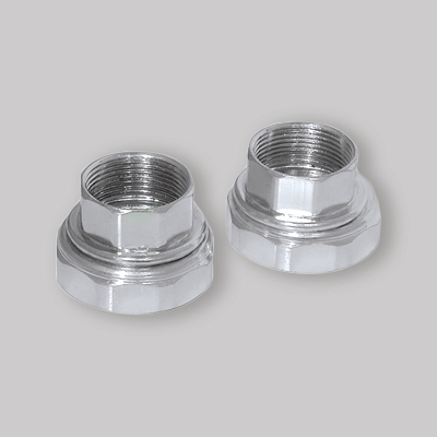 COPPIA BOCCHETTONI PER CIRCOLATORI 2" x 1"1/4