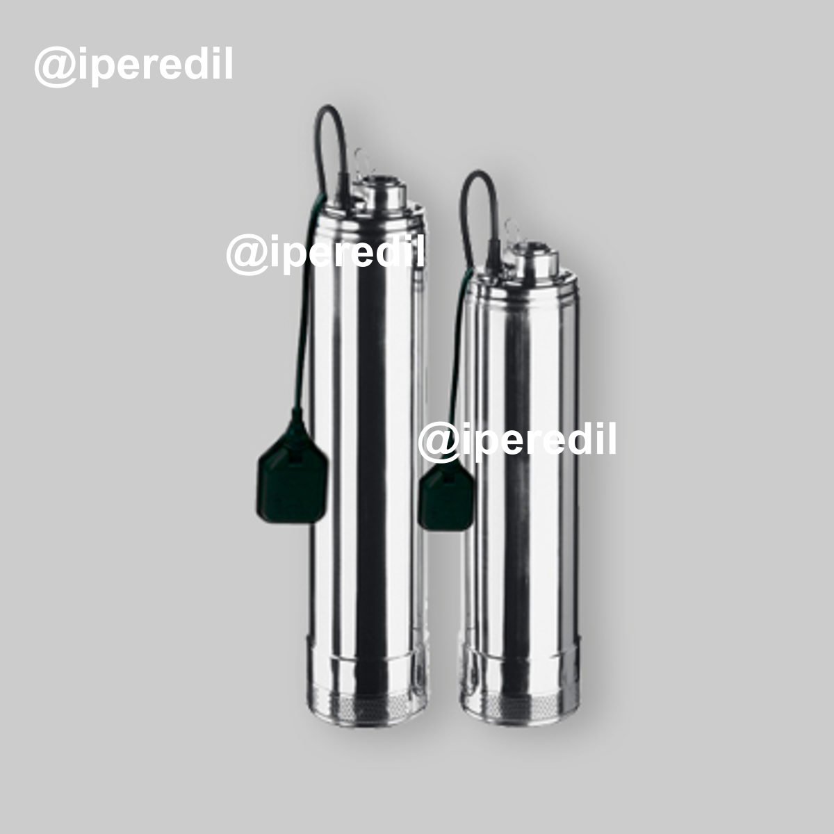 ELETTROPOMPA SOMMERSA MONOBLOCCO 5" INOX IDROGO CON GALLEGGIANTE M80/15A HP 1,5