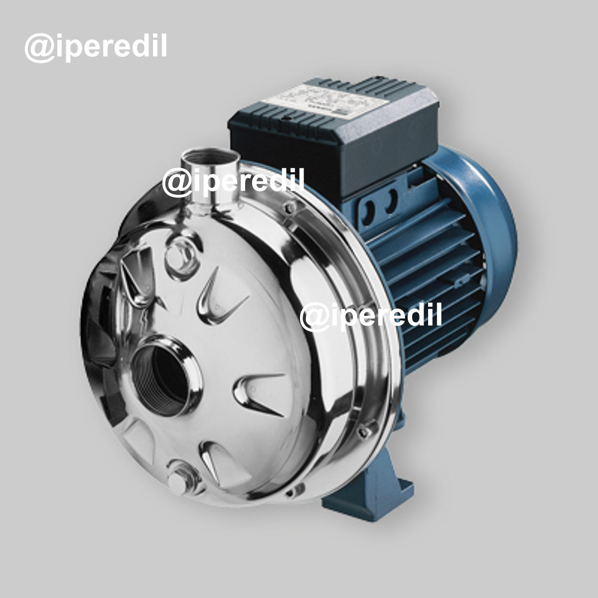 ELETTROPOMPA CENTRIFUGA MONOGIRANTE CON IDRAULICA IN ACCIAIO INOX AISI304 CDXM/E 70/07