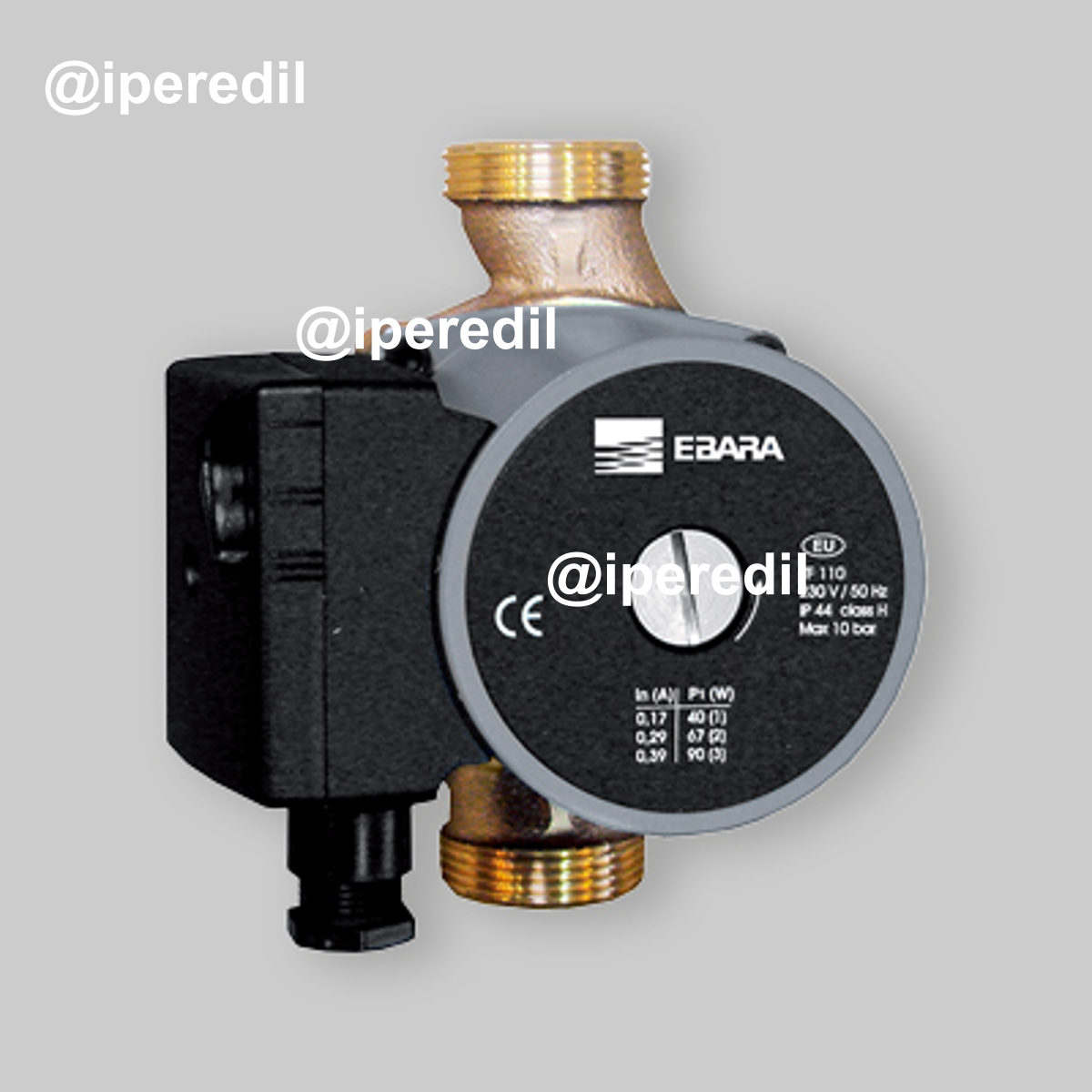 CIRCOLATORE ELETTRICO PER ACQUA SANITARIA "MR B" 25/60 Int. 130