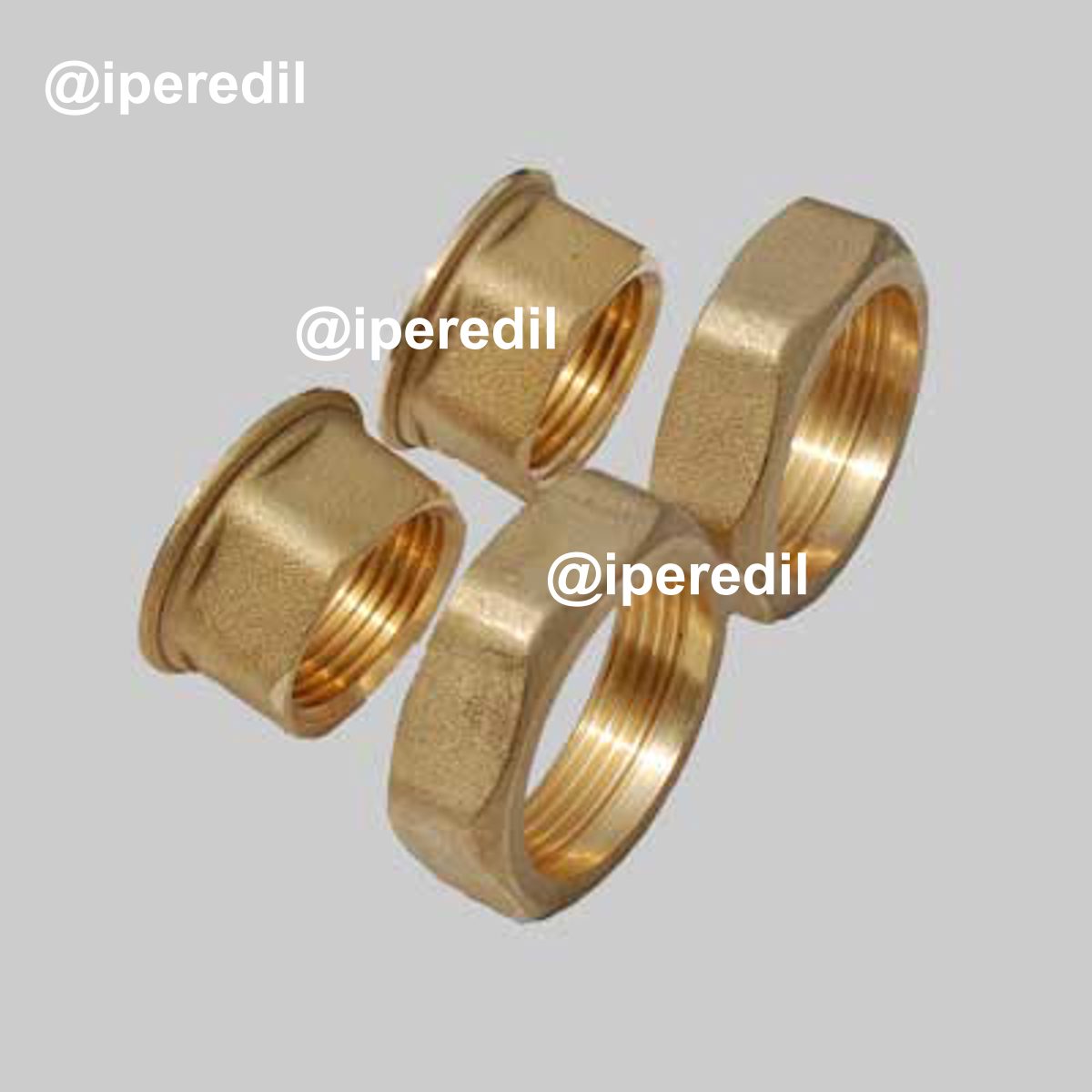 KIT BOCCHETTONI PER CIRCOLATORI F 1" x F 1"1/2