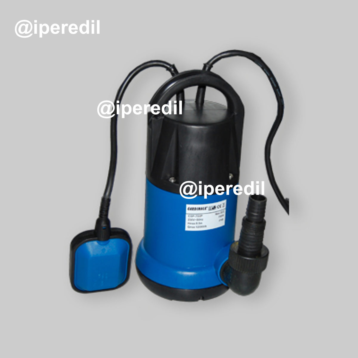 ELETTROPOMPA SOMMERSA PER ACQUE CHIARE "CSP" 1,00 HP - 750W