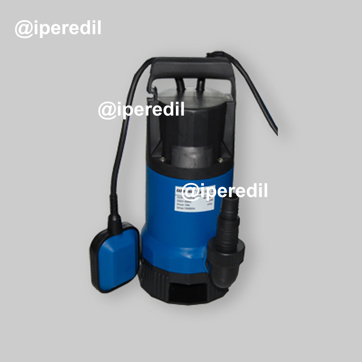 ELETTROPOMPA SOMMERSA PER ACQUE CARICHE "CSP" 1,0 HP - 750W