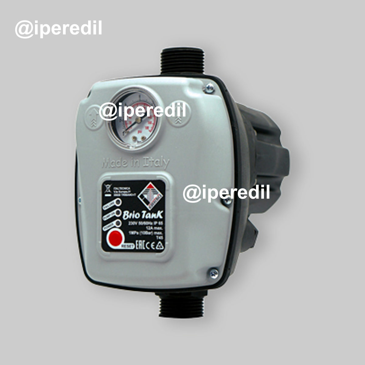 PRESSCONTROL "BRIO TANK" Attacco 1"