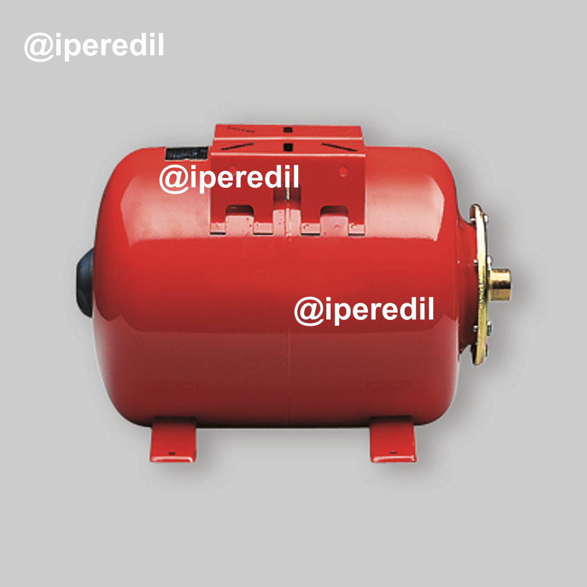 VASO DI ESPANSIONE ORIZZONTALE "INTERVAREM" 20 Lt. - Att.1"