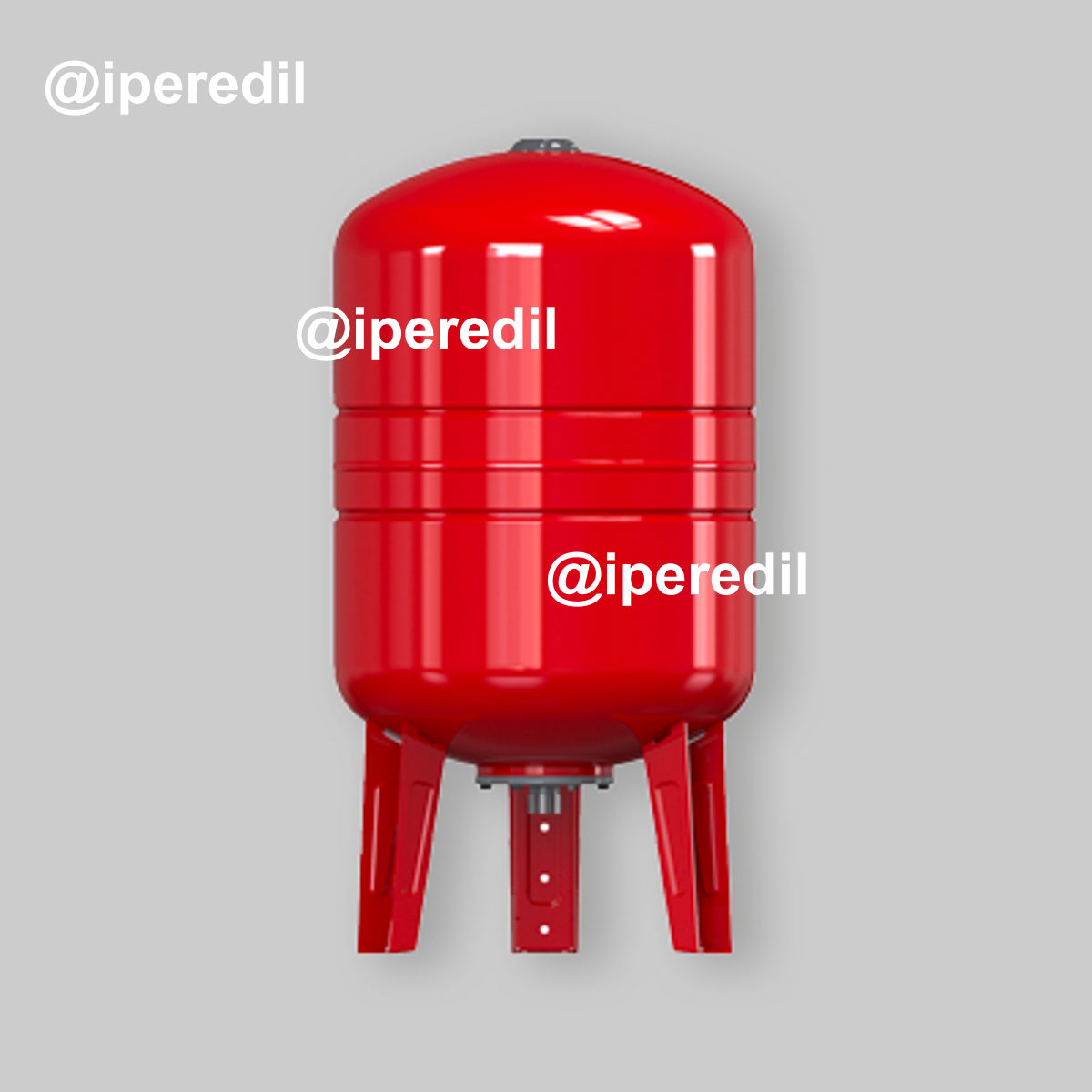 AUTOCLAVE DI SOLLEVAMENTO ACQUE CON MEMBRANA IN BUTILE VERTICALE Lt. 100