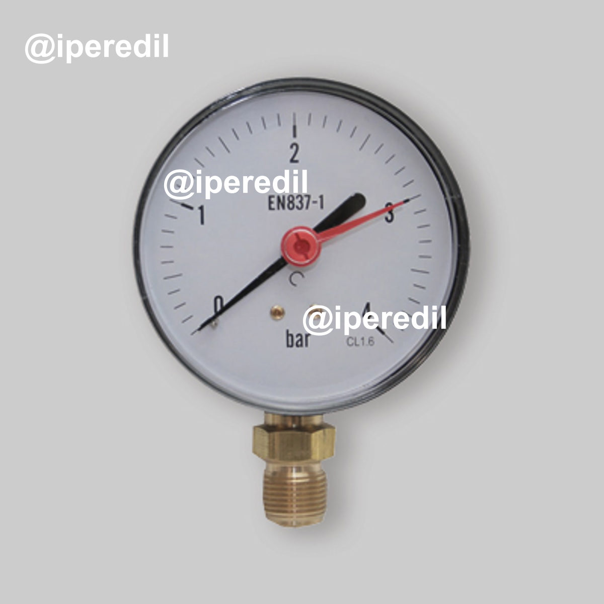 MANOMETRO Ø 50 LATERALE 0÷10 bar