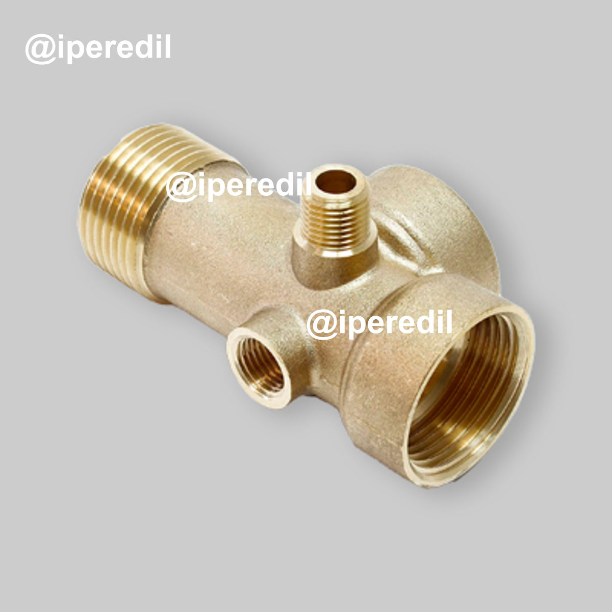 RACCORDO A 5 VIE ALTO PER POMPA 1" x 90 mm