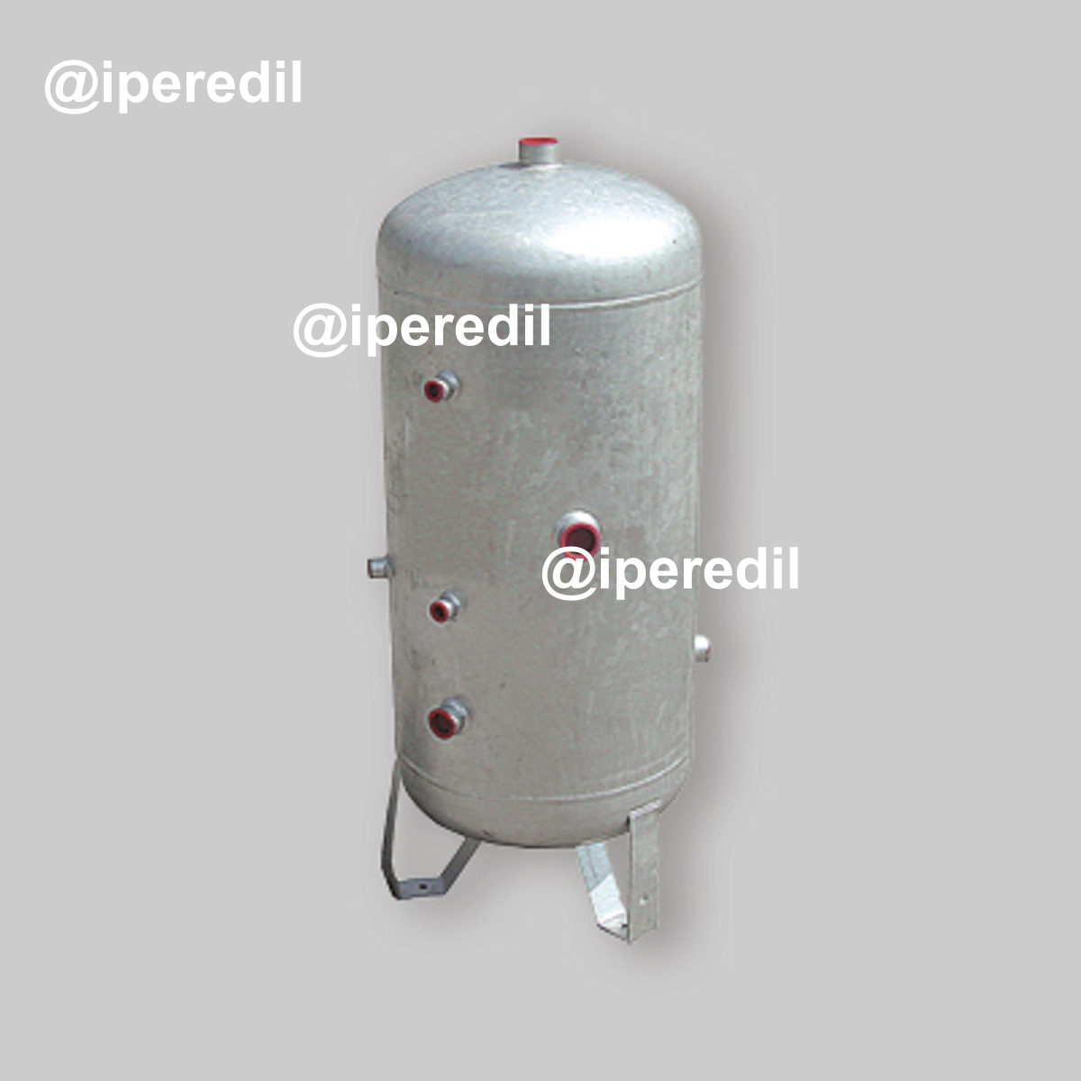 SERBATOIO PER ACCUMULO ZINCATO SENZA COLLAUDO 500 Vr