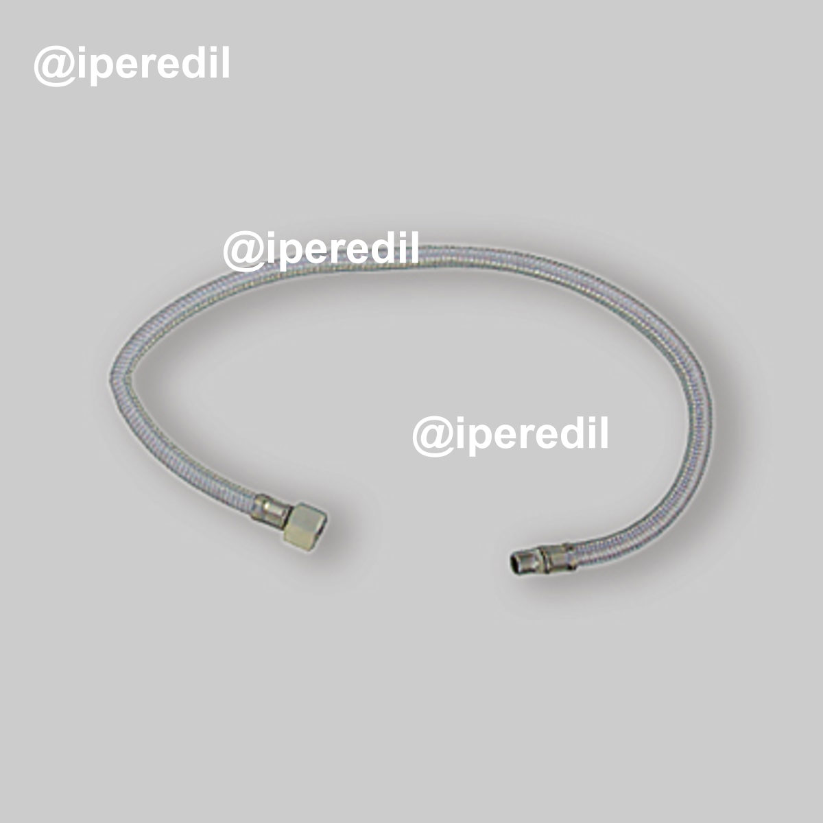 FLESSIBILE PER ALIMENTATORE AUTOMATICO D'ARIA MINI 1/4"M x 1/2"F - 70 cm