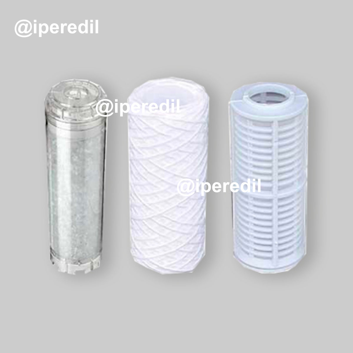 CARTUCCIA PER FILTRO MEDIO 5" Polifosfato cristalli 80 Micron