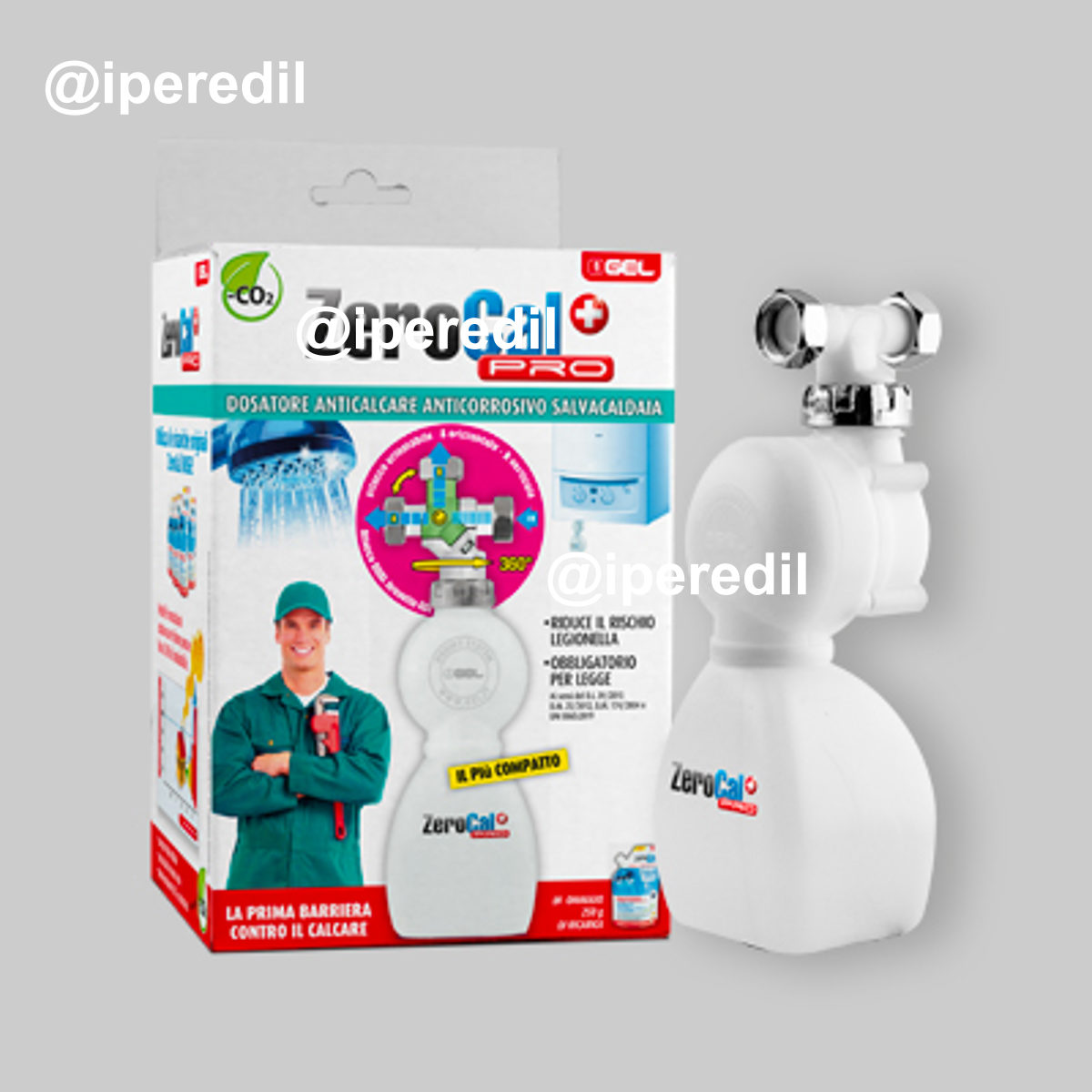 DOSATORE DIMA ZEROCAL+ PRO 1/2"-1/2" F