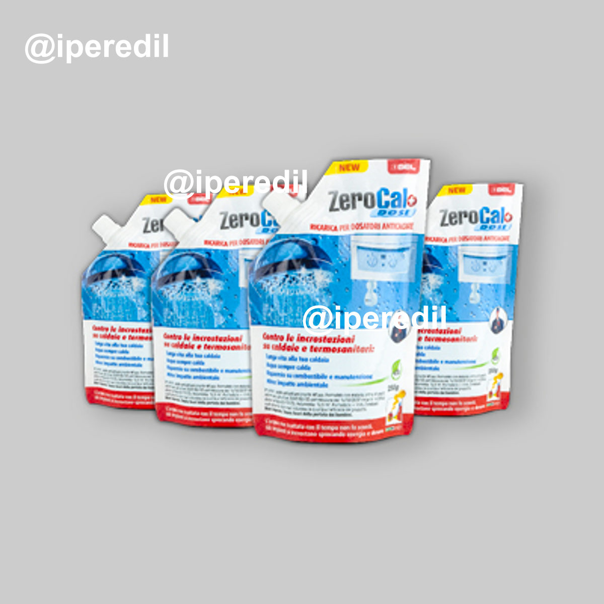 RICARICHE ANTICALCARE IN FLACONI ZEROCAL+ DOSE 250 ml x 4