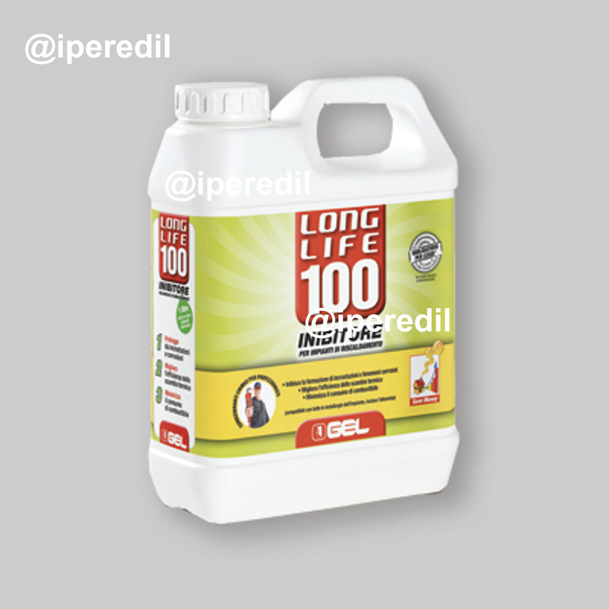 INIBITORE PER IMPIANTI TERMICI "LONG LIFE 100" Tanica 1 lt.