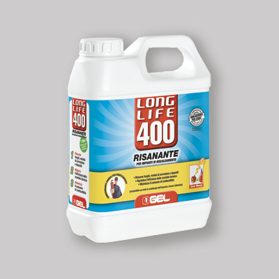 RISANANTE PER IMPIANTI TERMICI "LONG LIFE 400" Tanica 1 lt.