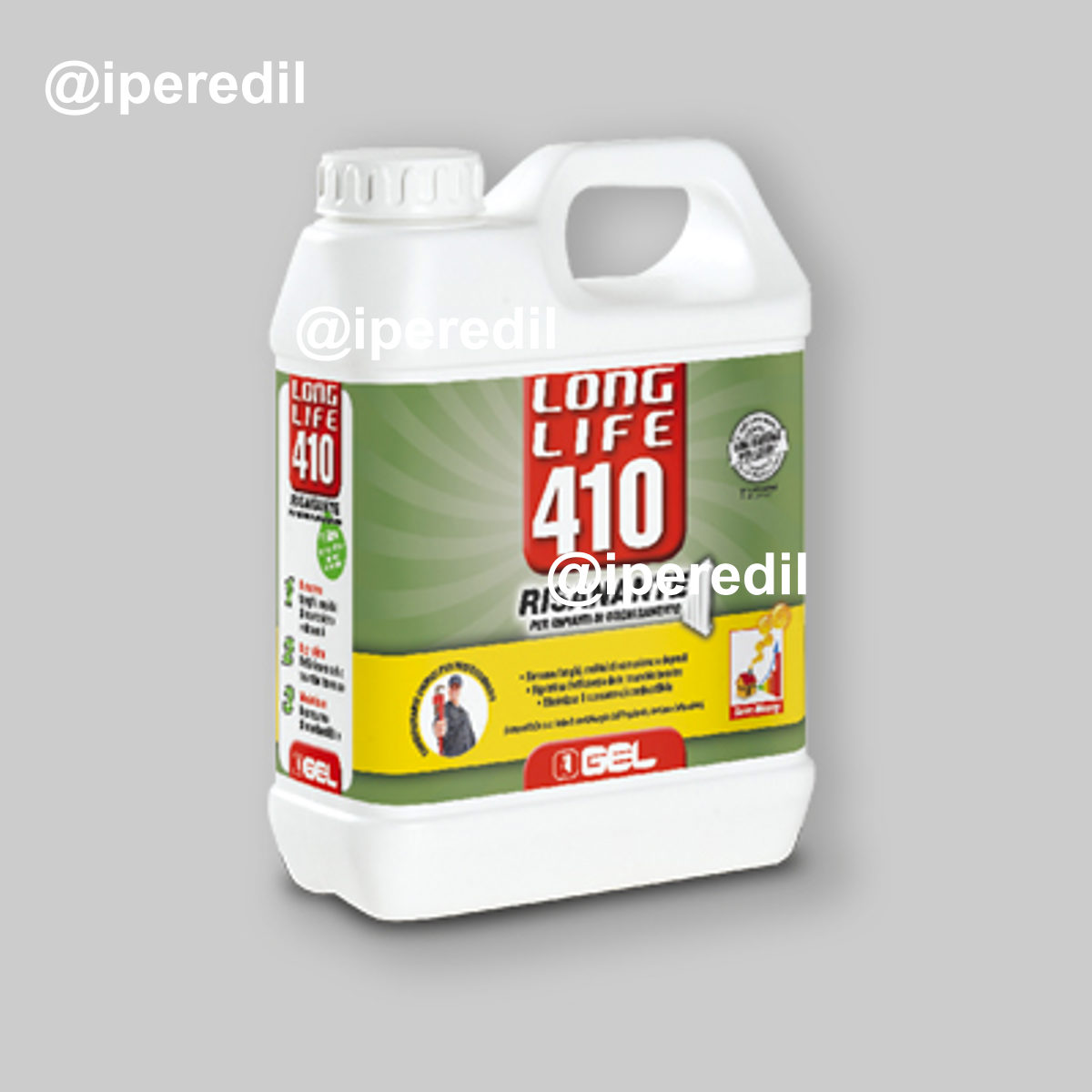 RISANANTE PER IMPIANTI TERMICI "LONG LIFE 410" Tanica 1 lt.