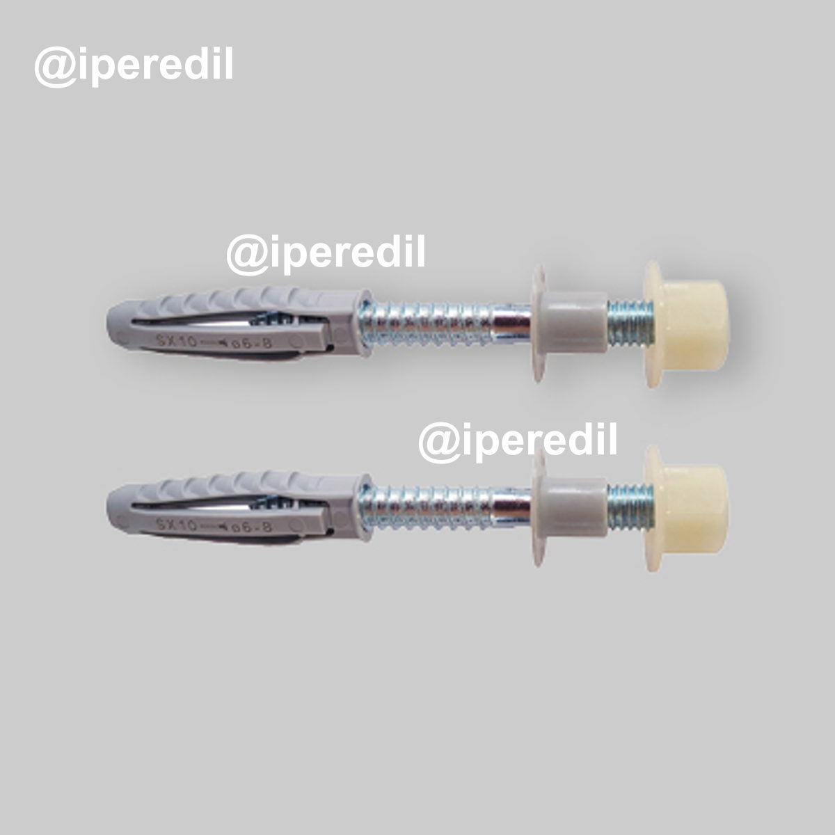 FISSAGGI PER CASSETTA DI SCARICO A PARETE "WDC" Øf 10 mm - P.min 70 mm