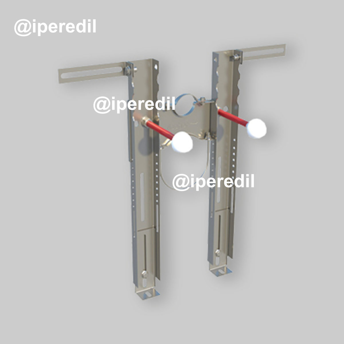 SISTEMA DI FISSAGGIO PER VASO E BIDET SOSPESO "PREMIUM" -