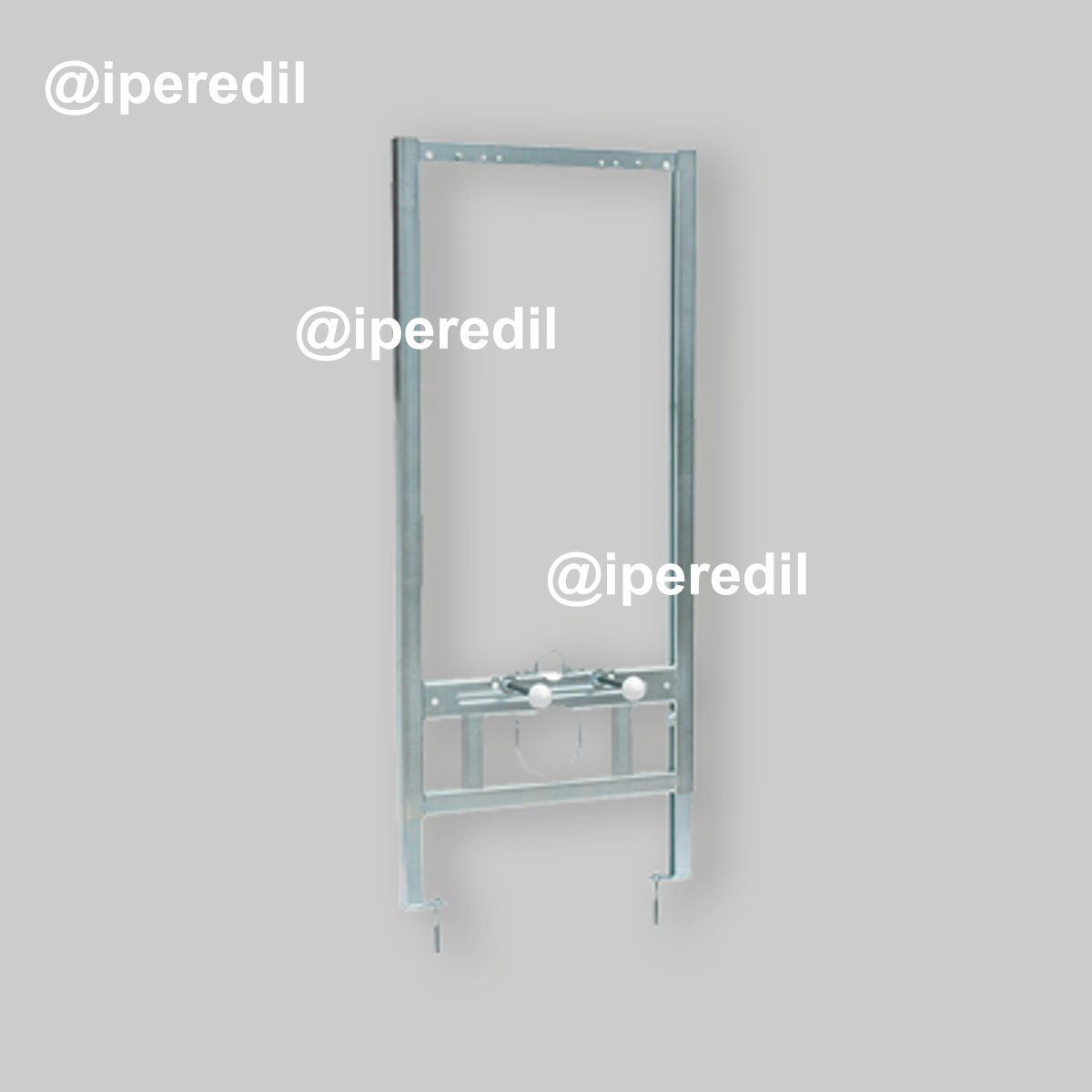 SISTEMA DI FISSAGGIO SU CARTONGESSO PER VASO SOSPESO "TCS" Premontato