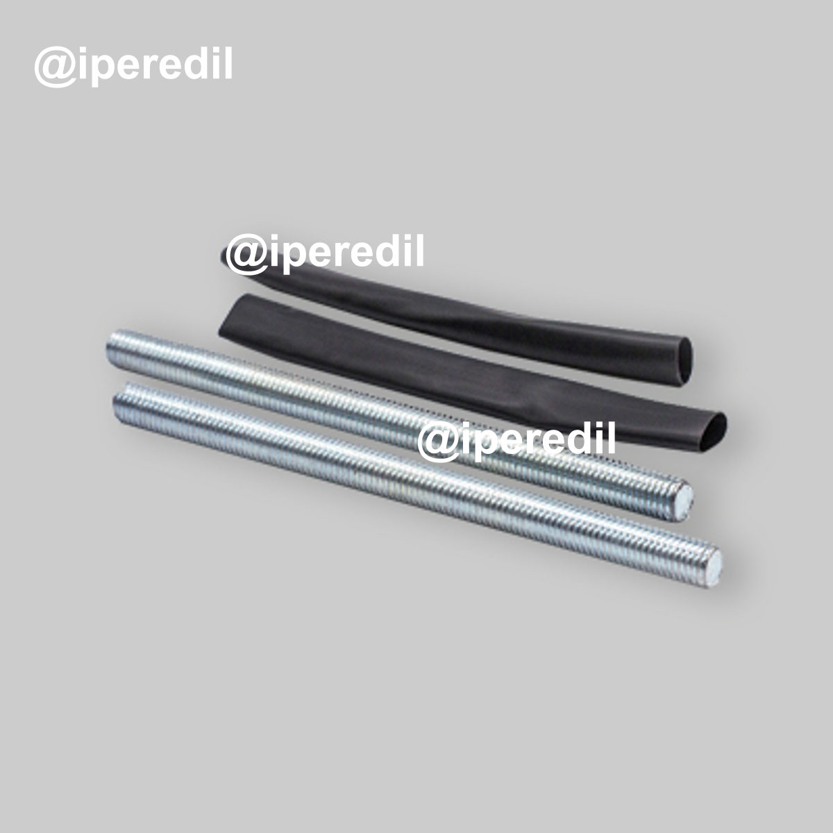 KIT DI RICAMBIO PER SUPPORTO SANITARI SOSPESI Barre filettate M12 x 150mm