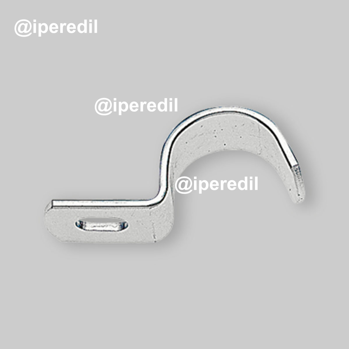 GRAFFETTA DI FISSAGGIO PER TUBI PESANTI 1"