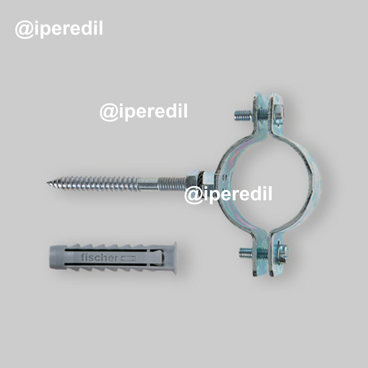 COLLARE PESANTE PER TUBI IN METALLO "CPT" 1"