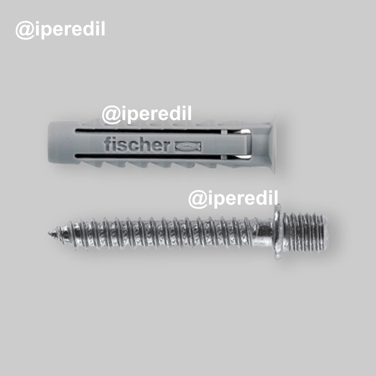 TASSELLO DI FISSAGGIO PER COLLARE DISTANZIATORE PER TUBI IN METALLO SX Plus 8 DV - Ø8 mm