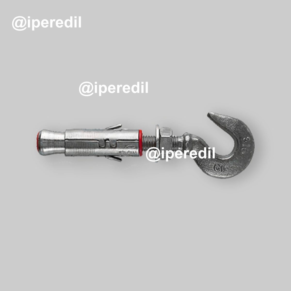 ANCORANTE ESPANDENTE IN ACCIAIO ZINCATO CON GANCIO FORGIATO SL M 12 G