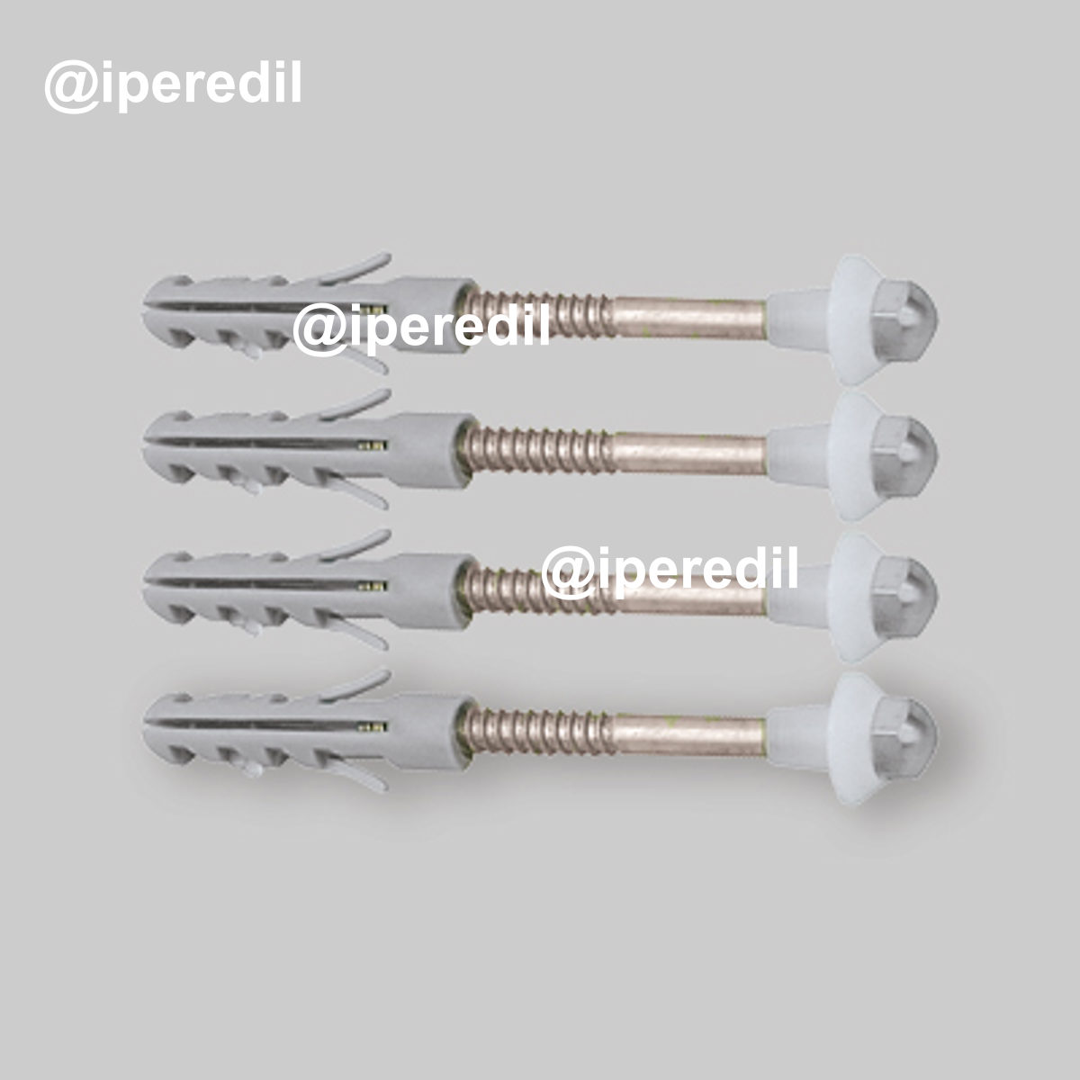 TASSELLO DI FISSAGGIO PER VASI E BIDET M6x90 - Tassello 8x40