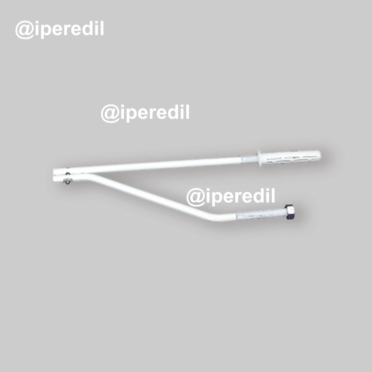 MENSOLE DI FISSAGGIO TELESCOPICHE PER LAVELLO VERNICIATE 12x460 mm