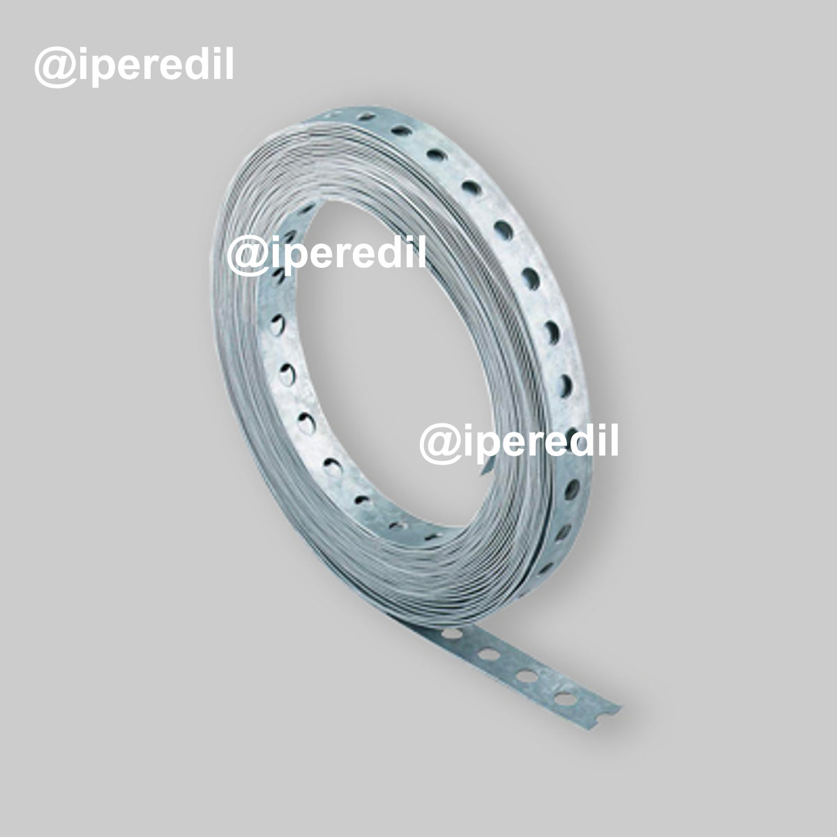 BANDELLA DI FISSAGGIO METALLICA PREFORATA 10 Mt.