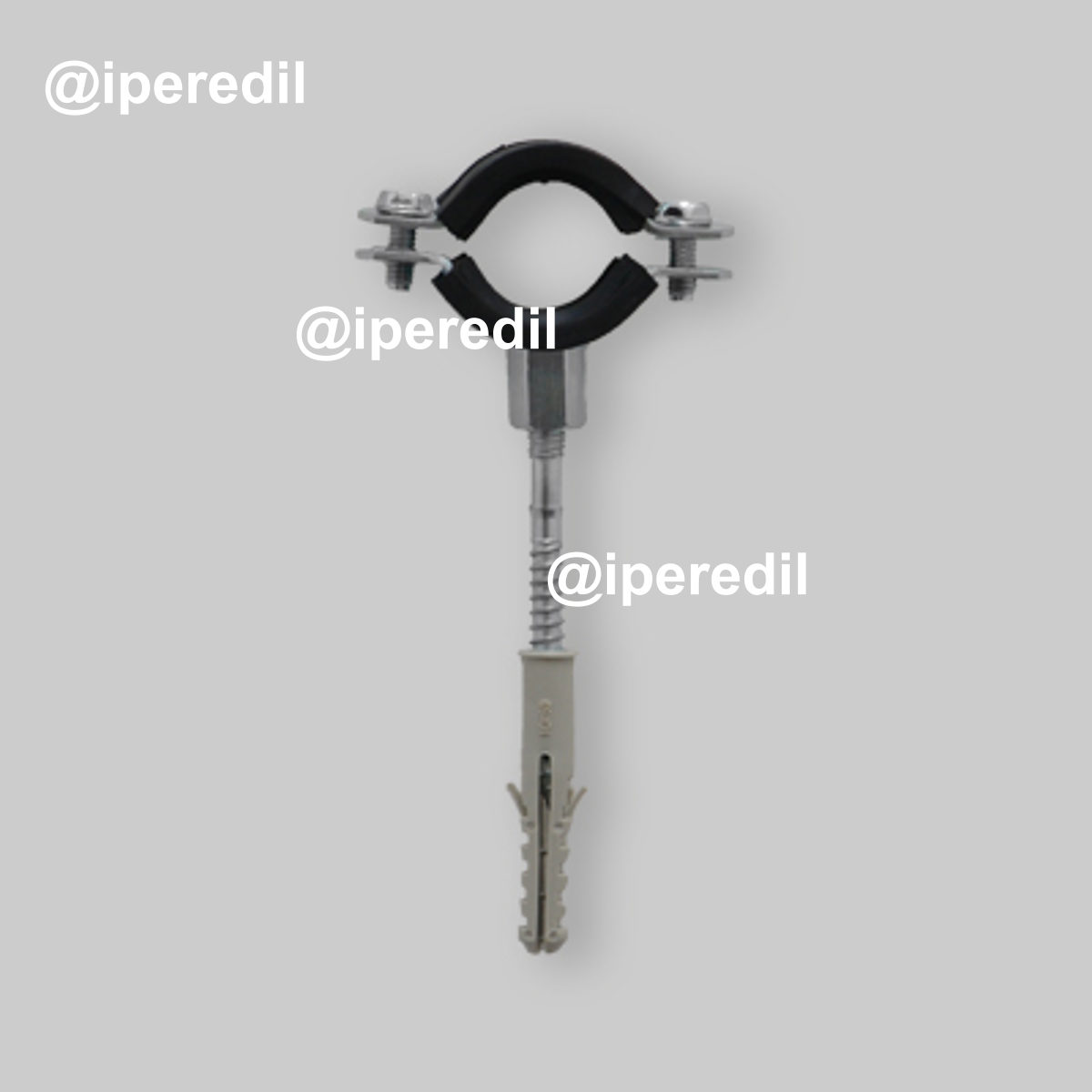 COLLARE FERMATUBO ISOFONICO COMPLETO 3/8" Ø16-20 - M8x80