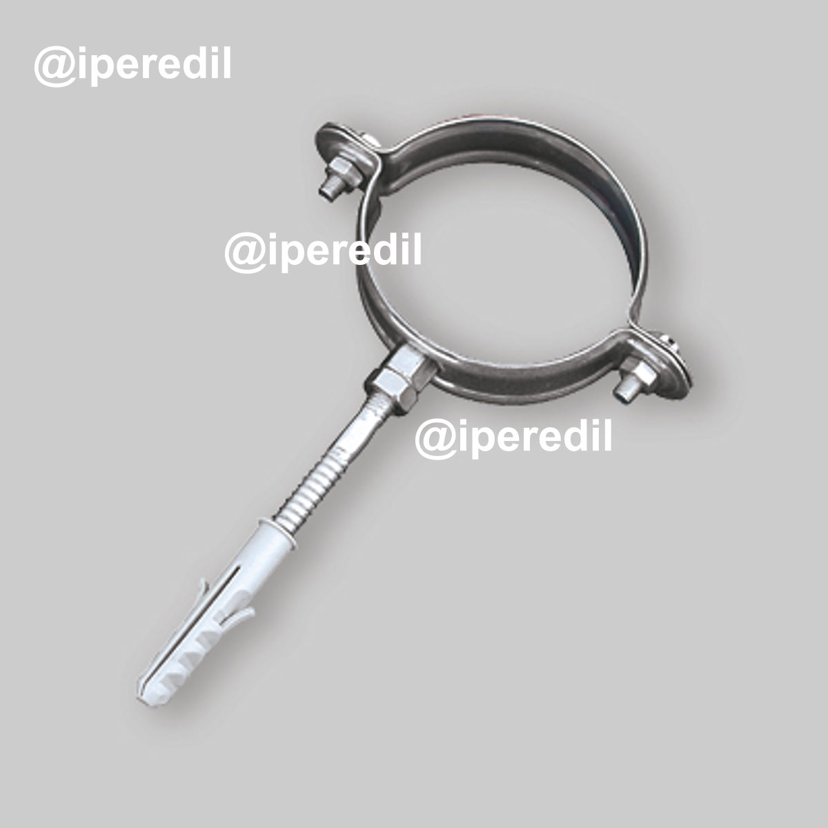 COLLARE FERMATUBO ZINCATO Ø160 - Per canne fumarie