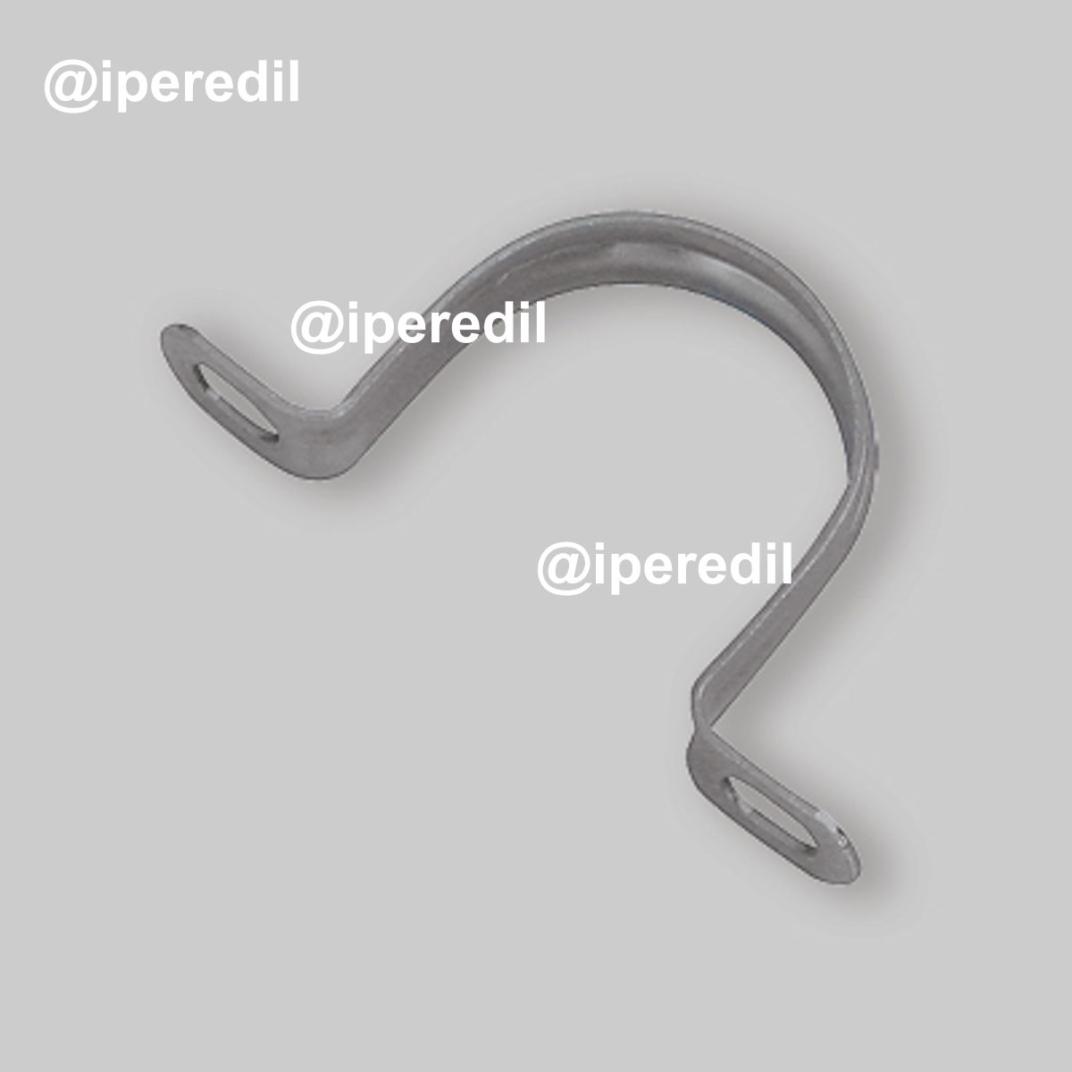 STAFFA LEGGERA A DOPPIO FISSAGGIO Ø19 mm