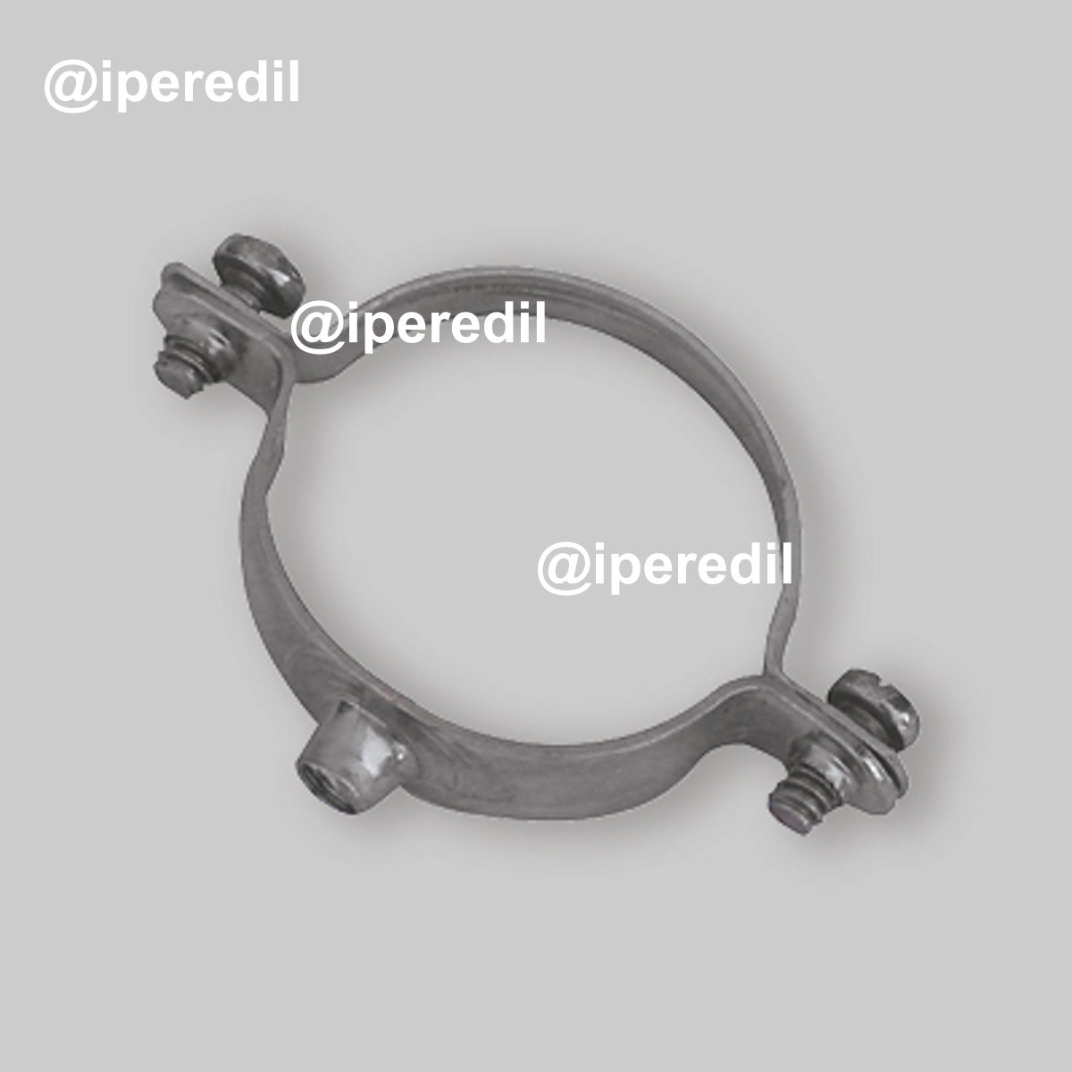 COLLARE FERMATUBO LEGGERO CON FILETTO M6 Ø18 mm