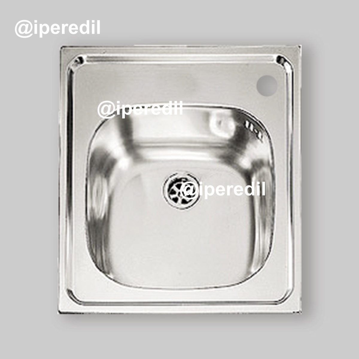 LAVELLO INOX "CINZIA" 44 x 50 cm