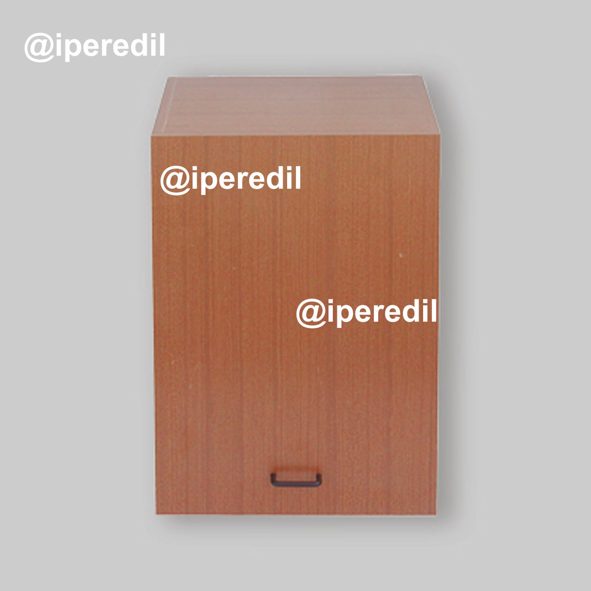 PENSILE DA CUCINA A 1 ANTA TEAK 40 cm - Destra