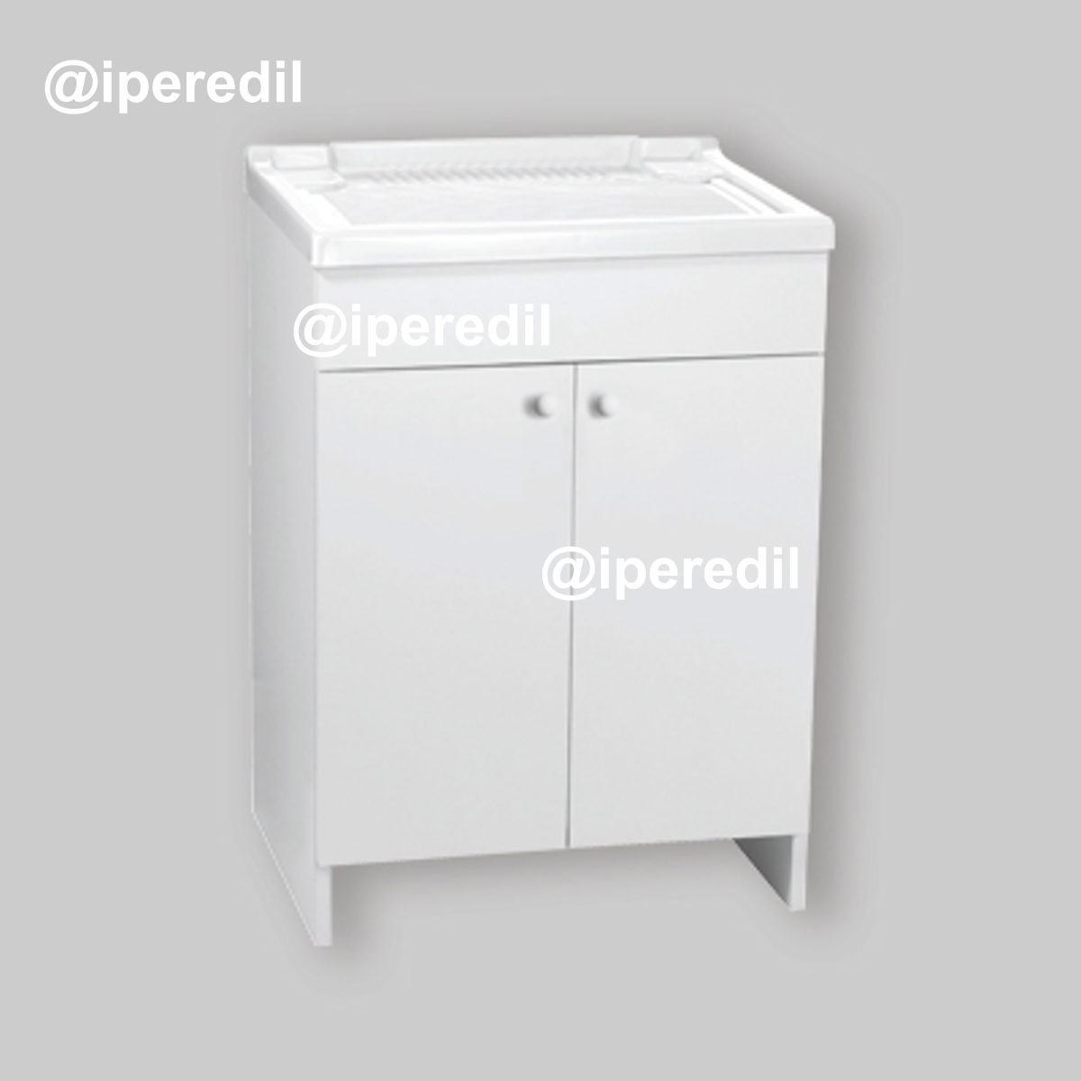 MOBILE LAVATOIO "SERIE PANDA" P.60 x L.60 cm - 2 ante