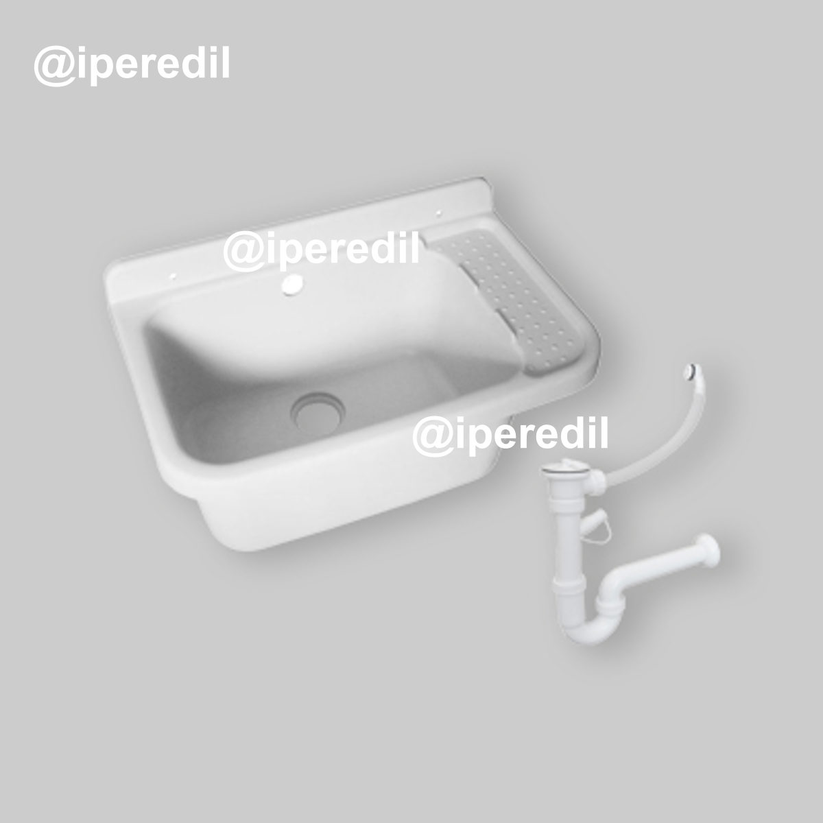 PILOZZO A PARETE CON PIANO DI APPOGGIO 50x35 H.25 cm