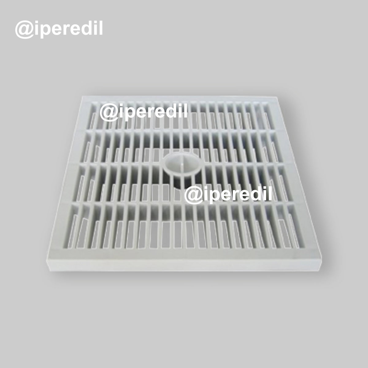 CHIUSINO SINGOLO A GRIGLIA 30x30 mm