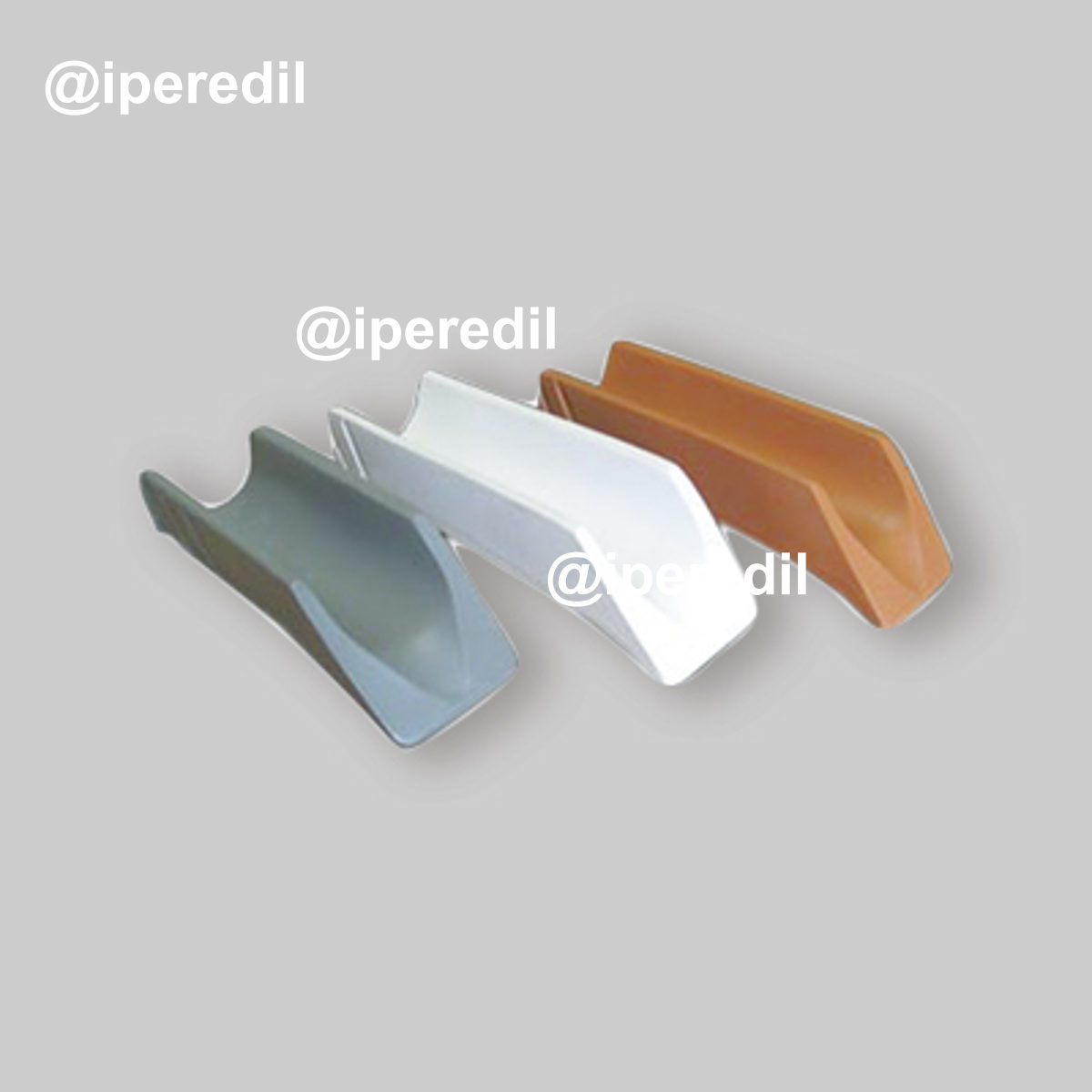 GOCCIOLATOIO APERTO IN PLASTICA Bianco