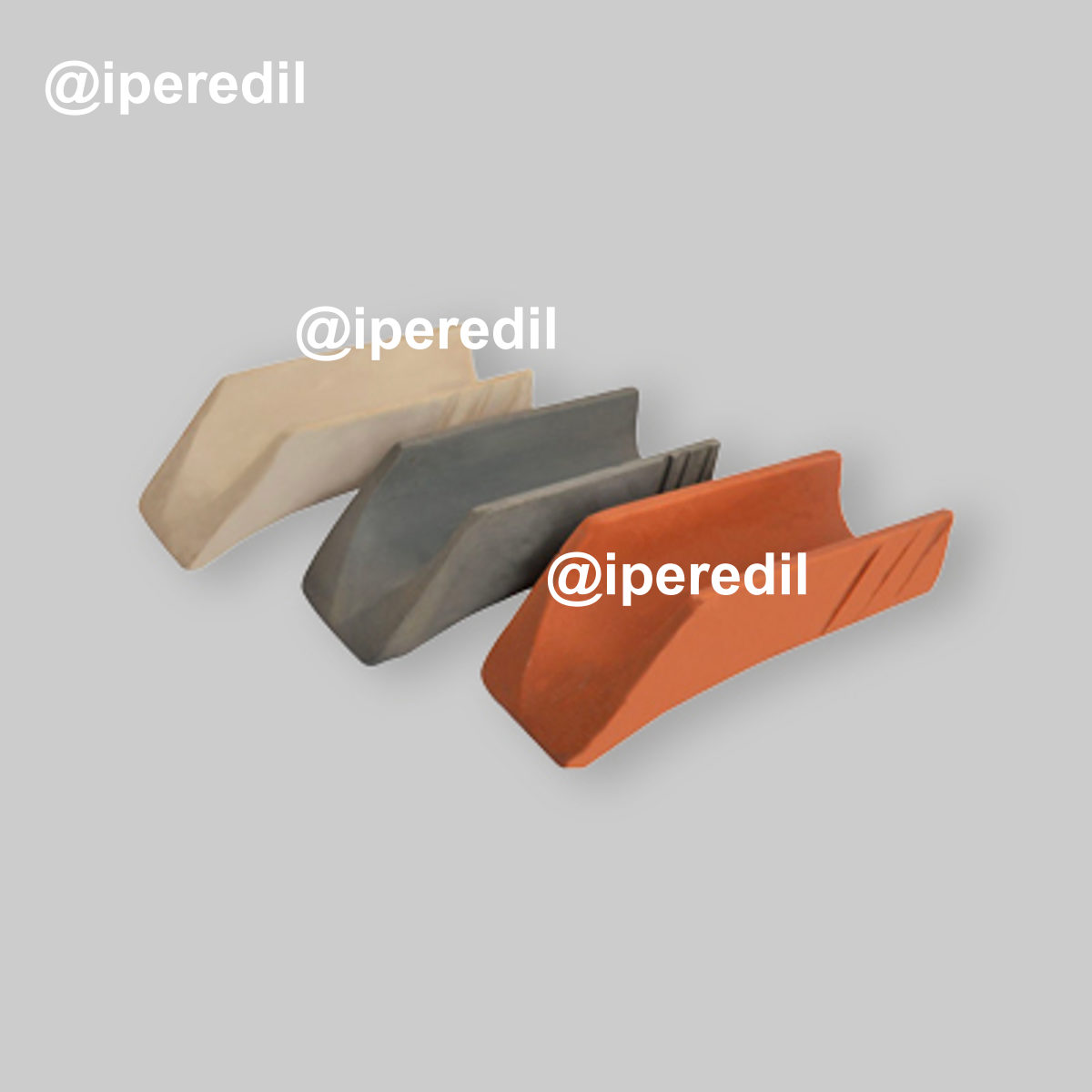 GOCCIOLATOIO APERTO IN MARMORES Rosso - 27x8 cm