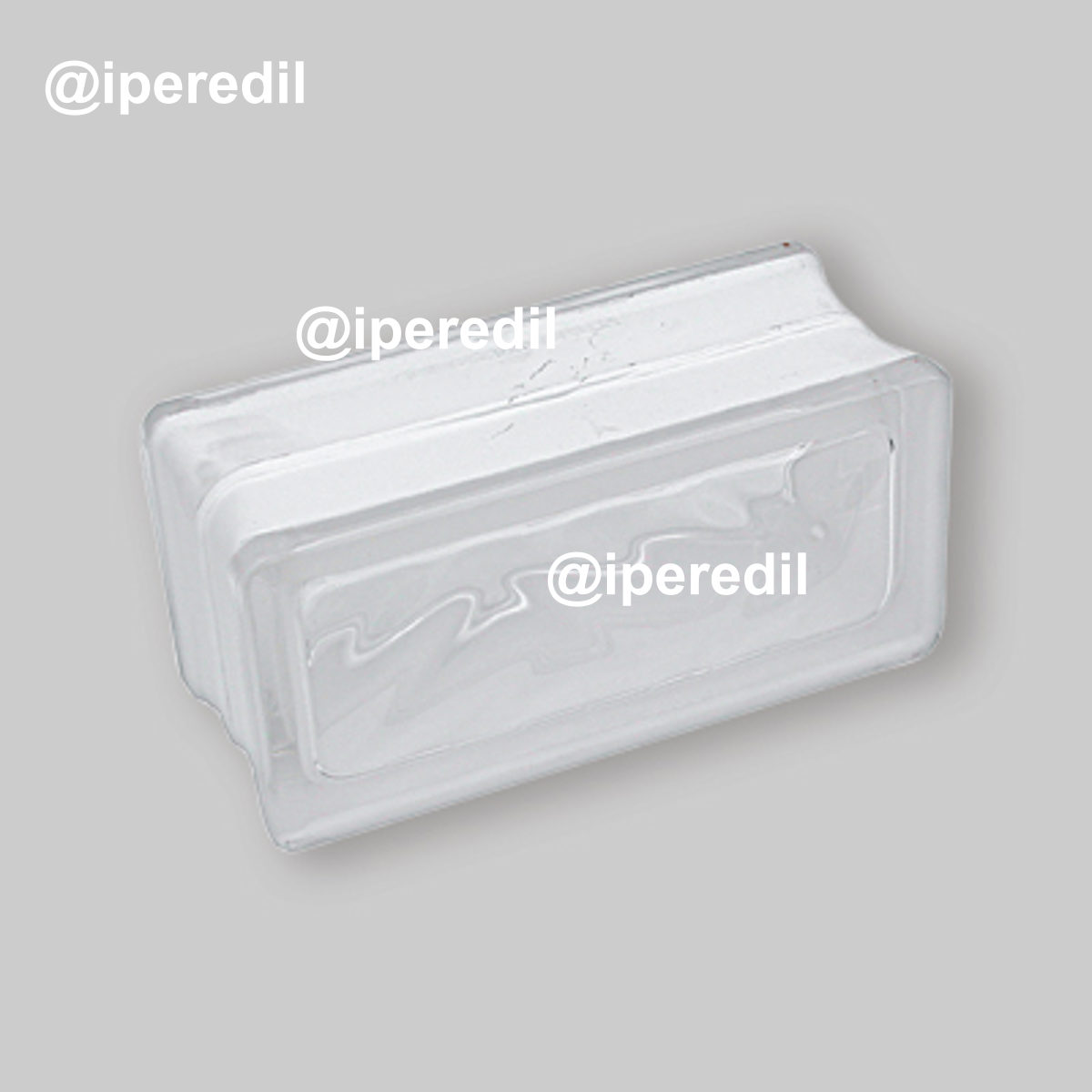 MEZZO VETROMATTONE ONDULATO Trasparente