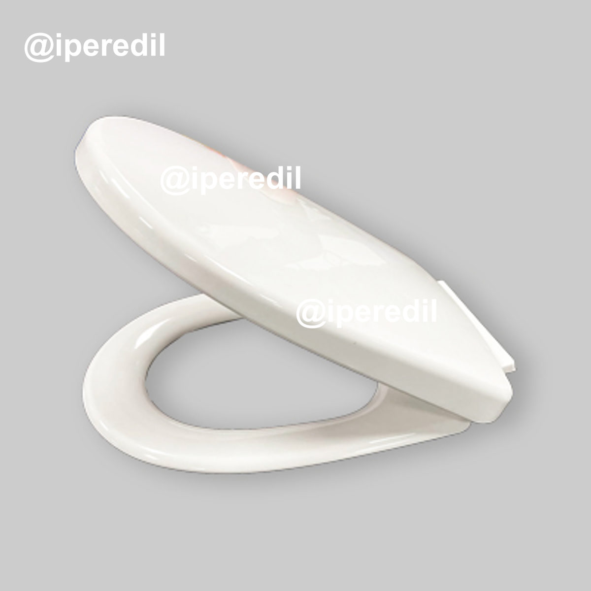 SEDILE PER VASO DISABILE CHIUSO TERMOPLASTICO Bianco