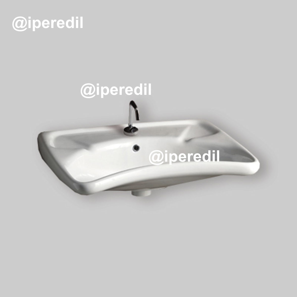 BOX DOCCIA ANGOLARE PER DISABILI "SPECIAL"BOLLICINE ACRILICO PROFILO BIANCO 89/90 x 89/90 cm - 21201890