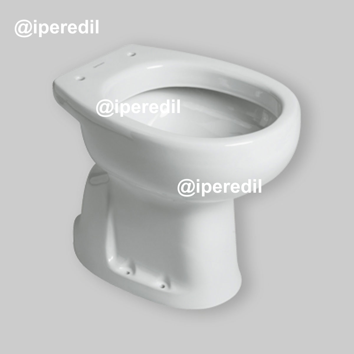 VASO CHIUSO PER DISABILI "POLIFEMO" Scarico a terra