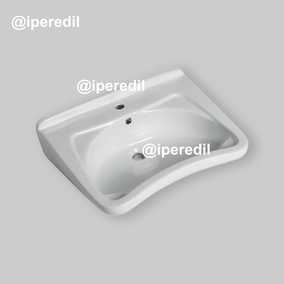 LAVABO "SEMIFONTE" TERZA ETA' 65 cm