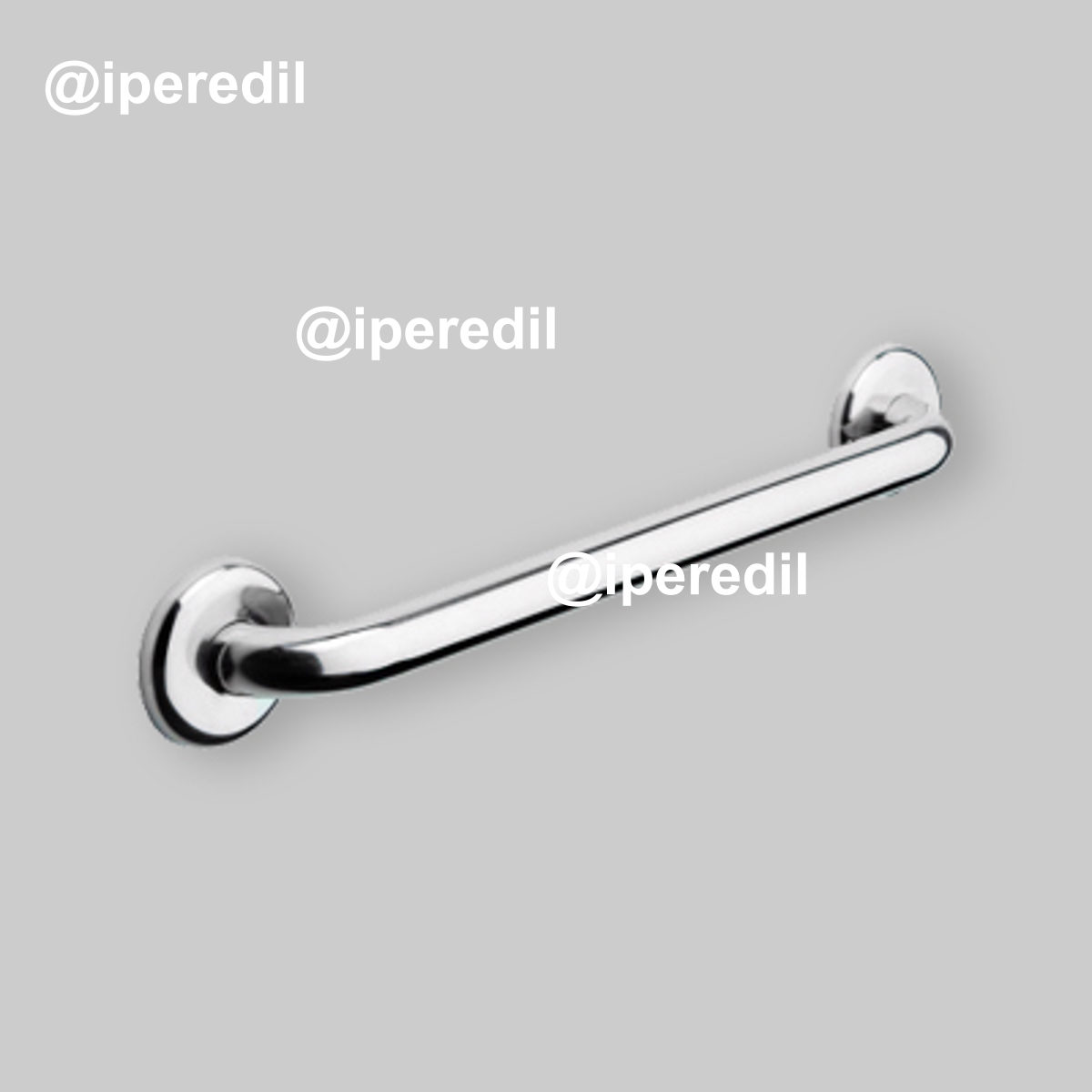 CORRIMANO DI SOSTEGNO IN ACCIAIO INOX SATINATO 90 cm