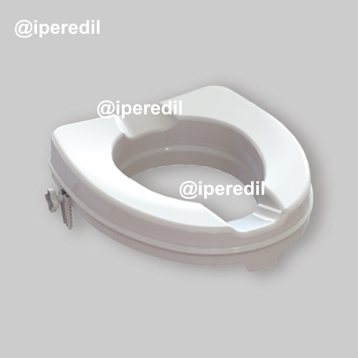 ALZAWATER CON SISTEMA DI BLOCCAGGIO Bianco - H.10 cm