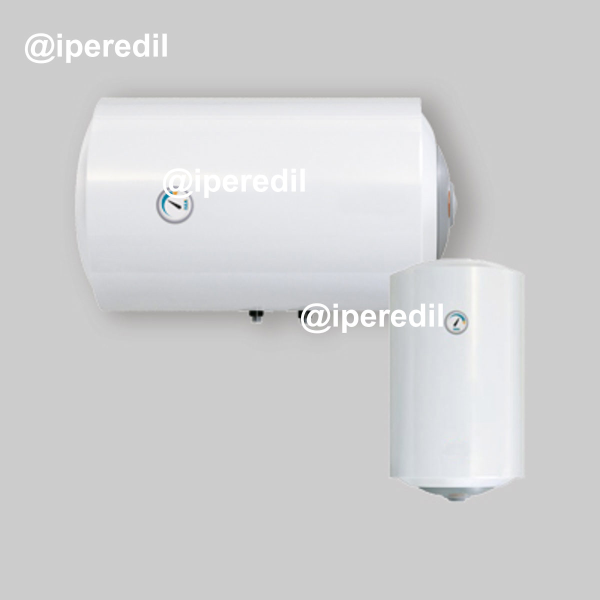 SCALDABAGNO ELETTRICO MOD. SWING 50 LT Orizzontale Sx g.2/A